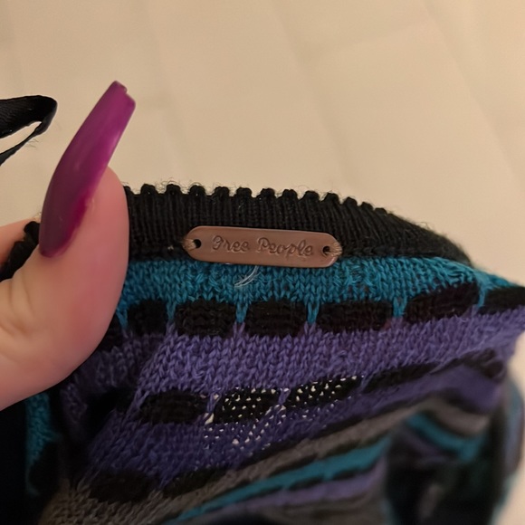 Free People Long Sleeve Scoop Neck Sweater Dress - Picture 5 of 5